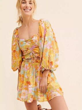 Show Me Your Mumu Jenna Floral Blouse